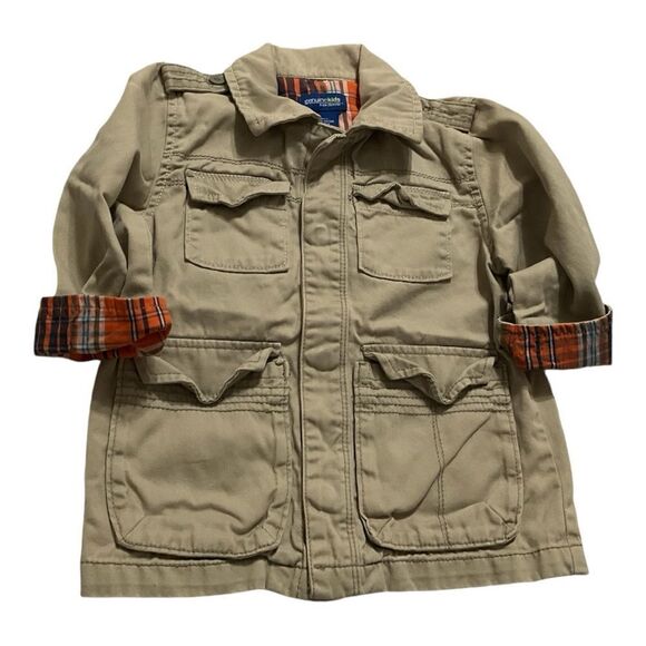 Genuine Kids by OshKosh tan jacket Preloved 2T - Picture 1 of 3